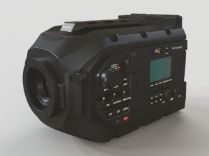 Blackmagic URSA Mini Movie Camera 3D Model