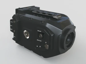 Blackmagic URSA Mini Movie Camera 3D Model