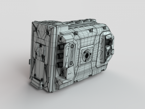 Blackmagic URSA Mini Movie Camera 3D Model