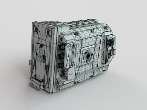 Blackmagic URSA Mini Movie Camera 3D Model