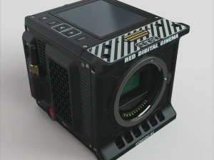 रेड डिजिटल सिनेमा कोमोडो 6K 3D मॉडल