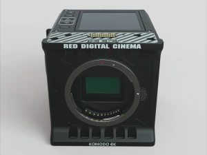 RED DIGITAL CINEMA KOMODO 6K 3D Model