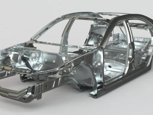 Car Frame 3D Model