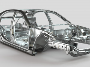 Car Frame 3D 模型