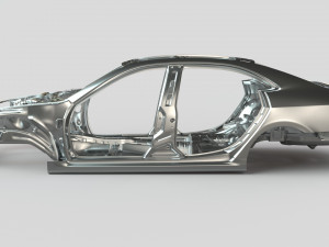 Car Frame 3D 模型