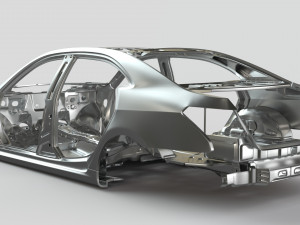 Car Frame 3D 模型