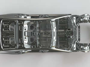 Car Frame 3D 模型