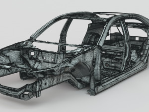 Car Frame 3D 模型