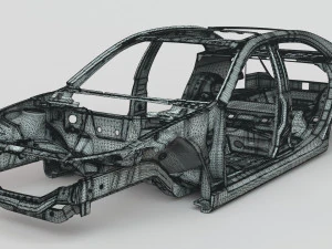 Car Frame 3D Model