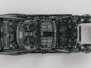 Car Frame 3D 模型