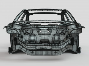 Car Frame 3D 模型