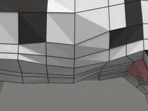 low poly cartoon cow 3D Model