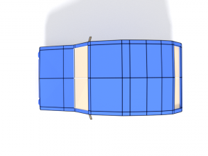 low poly cartoon car 3D मॉडल