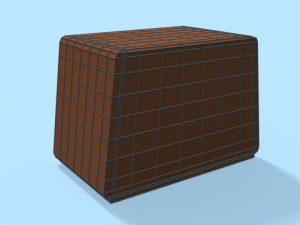 low poly cartoon modern tv - retro tv - retro radio pack 3D 모델