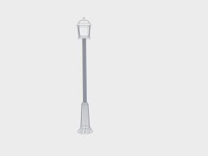 low poly cartoon park assets pack 3D-Modell