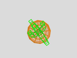 low poly cartoon carrot 3D Model