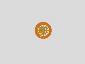 low poly cartoon carrot 3D 모델