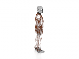 low poly buisness man 3Dモデル