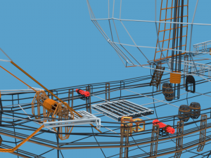 low poly cartoon pinta 1492 ship Modelo 3D