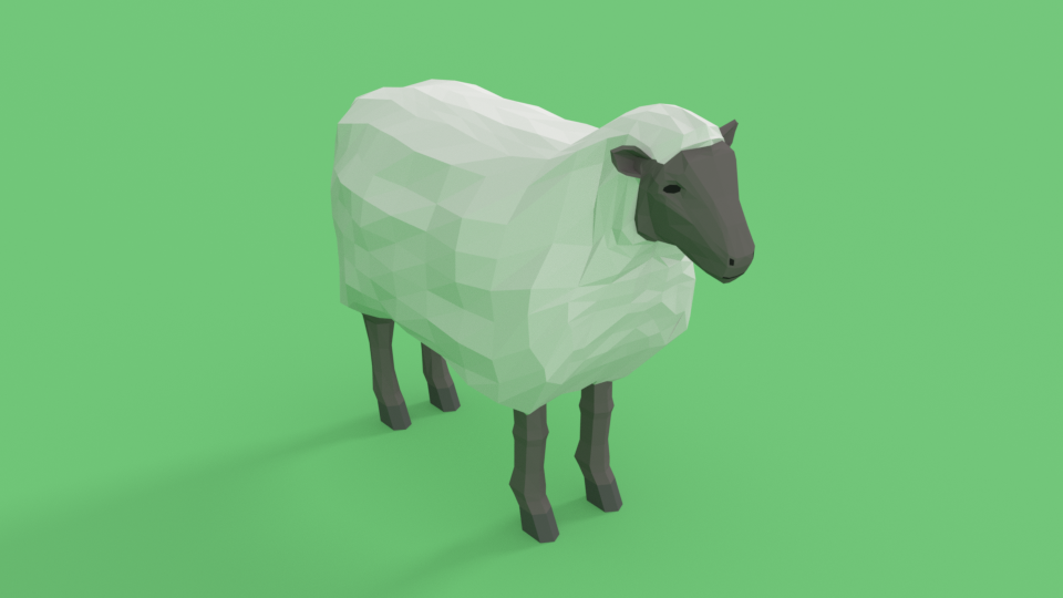 E sheep. Бумажная овца 3д. Low Poly Sheep. Sheep 3d model. Sheep 3d PNG.