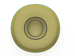 cartoon mexican sombrero hat 3Dモデル