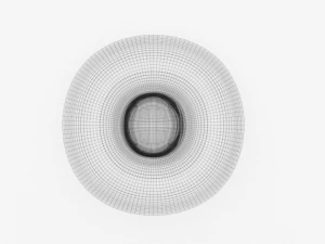 cartoon mexican sombrero hat 3D Model