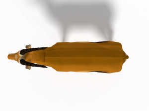 low poly cartoon thompson gazelle Modèle 3D