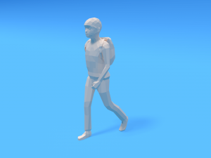 low poly kids collection vol 2 3D Model