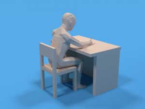 low poly kids collection vol 2 3D Model
