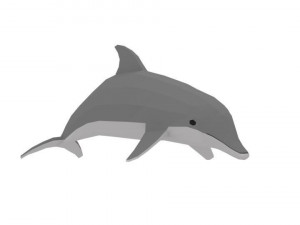 low poly fish collection Modelo 3D