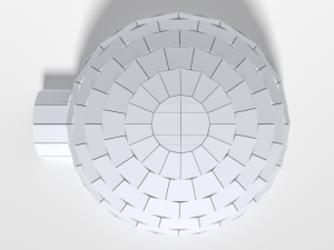 low poly cartoon igloo 3D Model