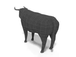 low poly domestic animals collection 3D Model