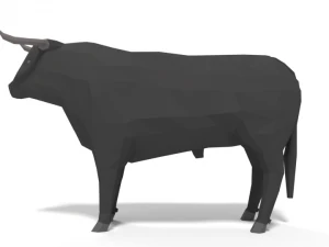 low poly domestic animals collection 3D Model