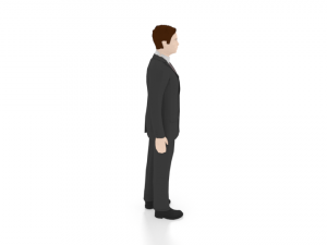 low poly people collection 3D Модель