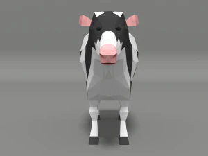 domestic animals collection v2 3D Model