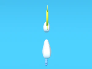 low poly cartoon weather symbols 3D Model