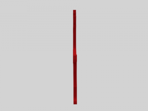 low poly reindeer decoration object Modello 3D