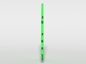 low poly fir tree decorative object free 3D Model