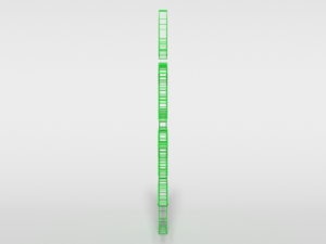 low poly fir tree decorative object free 3D Model