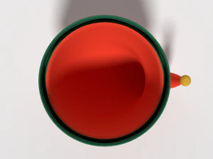 cartoon elf hat 3D Model