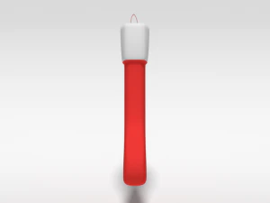 cartoon christmas stocking 3D Model