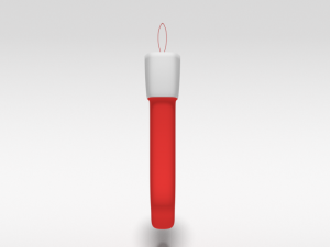 cartoon christmas stocking Modèle 3D