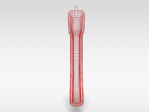 cartoon christmas stocking Modèle 3D