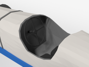 low poly cartoon duesenberg 3 litre gp racing car 1921 3D Model