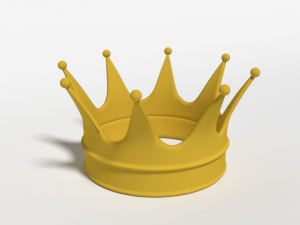 cartoon crown 3D Model