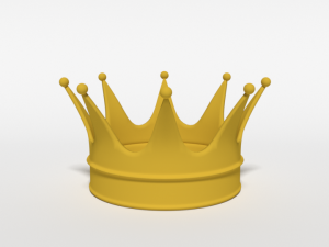 cartoon crown 3D Модель