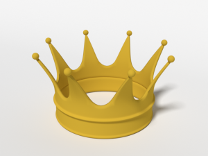cartoon crown 3D Модель