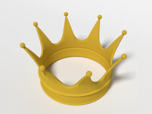 cartoon crown 3D Model
