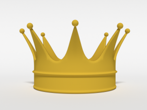 cartoon crown 3D Модель