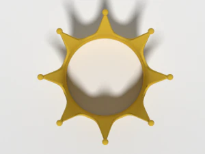 cartoon crown 3D Model